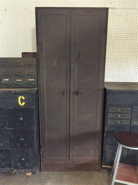 all-steel equipment inc vintage cabinet|Vintage Aurora All Steel Equipment metal Cabinet/locker Large.